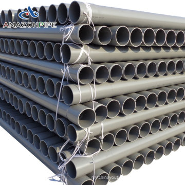 125mm 30 inch pvc drainage pipe line prices